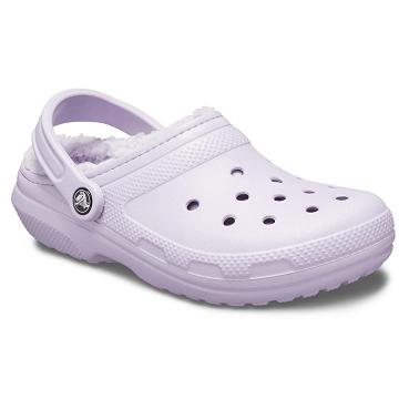 Crocs Classic Bélelt Clog Cipők Férfi Lila Rózsaszín | HU 0678WNBY